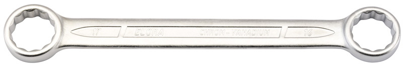 Draper 02448 Elora Flat Metric Ring Spanner 16 x 17mm