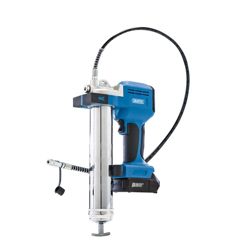Draper 03359 D20 20V Grease Gun Kit 2.0Ah Battery & Charger