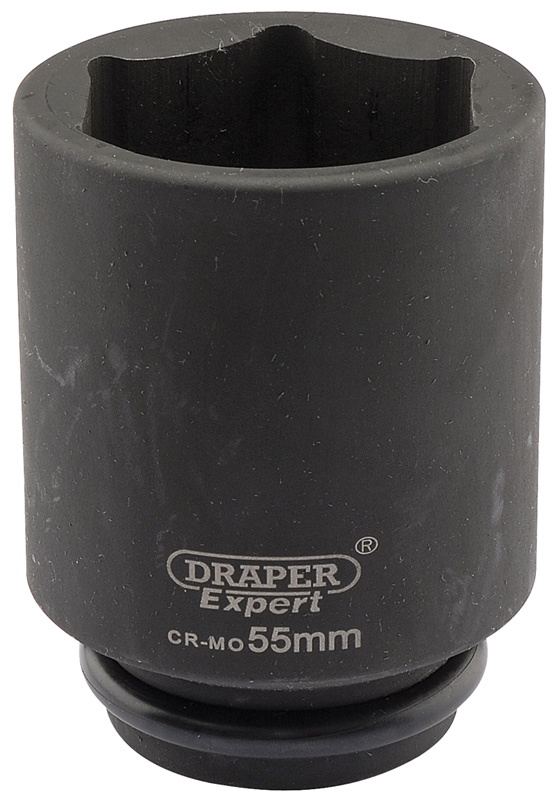 Draper 5085 Expert HI-TORQÂ® 6 Point Deep Impact Socket, 3/4