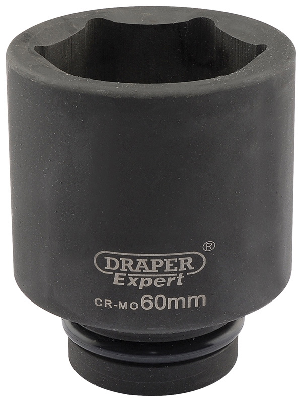 Draper 5157 Expert HI-TORQÂ® 6 Point Deep Impact Socket, 1