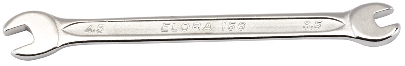 Draper 05335 Elora Midget Metric Double Open End Spanner 3.5x4.5mm