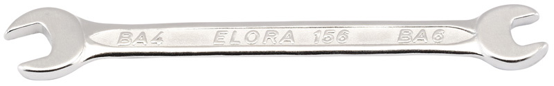 Draper 05377 Elora Midget Metric Double Open End Spanner 4x6mm