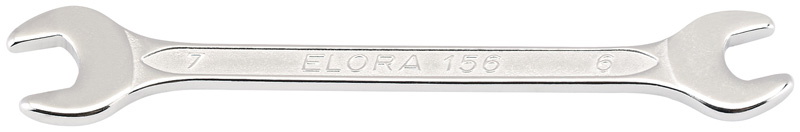 Draper 05385 Elora Midget Metric Double Open End Spanner 6x7mm