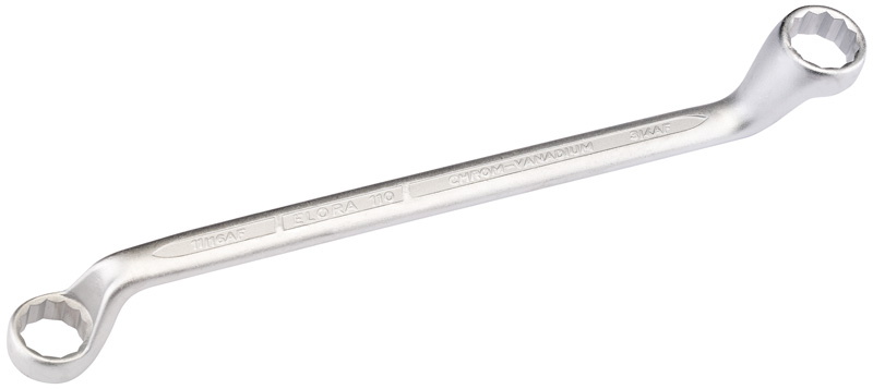 Draper 5757  Elora Deep Crank Imperial Ring Spanner, 11/16 x 3/4