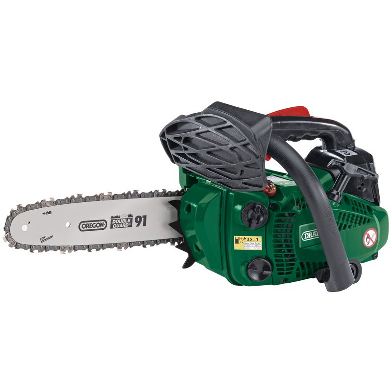 Draper PETROL CHAINSAW WITH OREGON CHAIN AND BAR 15042 | 250MM | 25.4CC