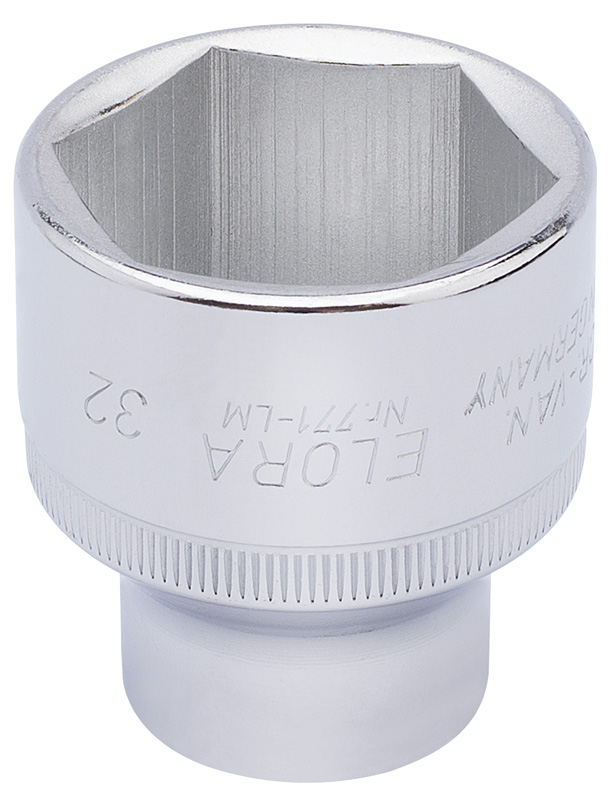 Draper 15321 Elora Hexagon Socket, 1/2