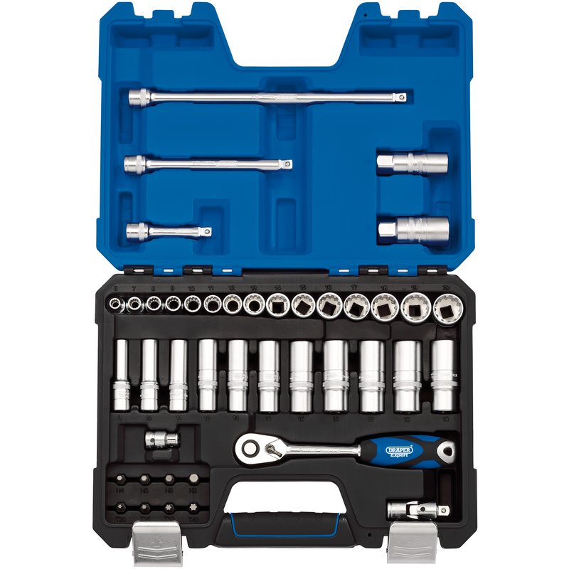 Draper 16480 Multi-DriveÂ® Metric Socket Set, 3/8