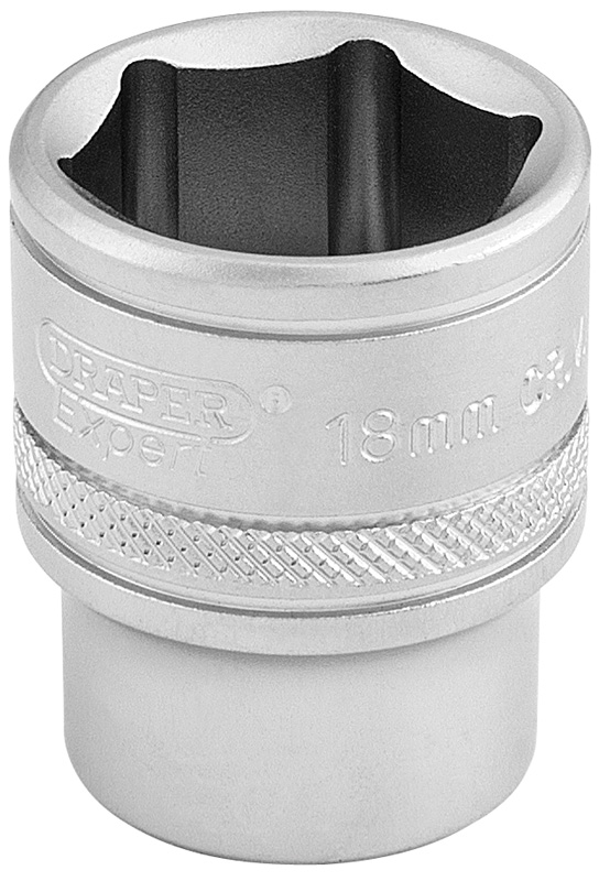 Draper 16544 6 Point Metric Socket, 3/8