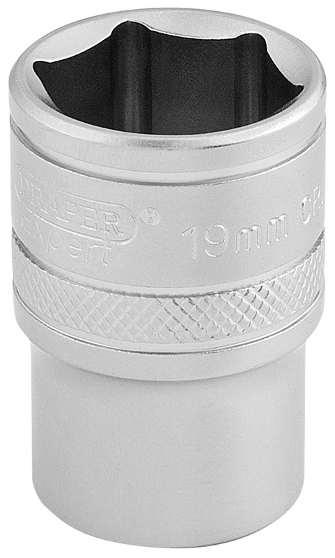 Draper 16609 6 Point Metric Socket, 1/2