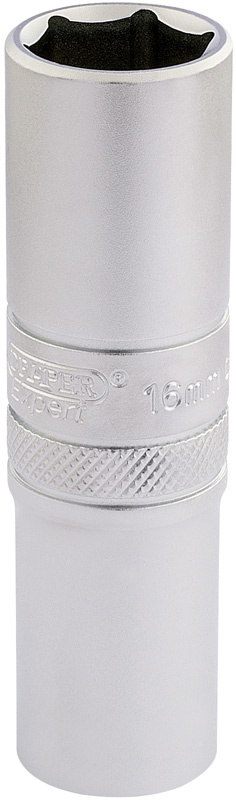 Draper 6 Point Metric Deep Socket, 1/2