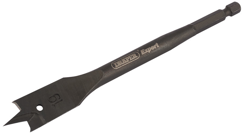 Draper 17430  Flat Wood Bit, 19mm