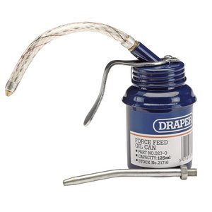 Draper 21716 Force Feed Oil Can 125ml