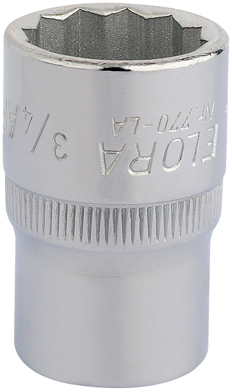 Draper 24418 Elora Bi-Hexagon Socket, 1/2