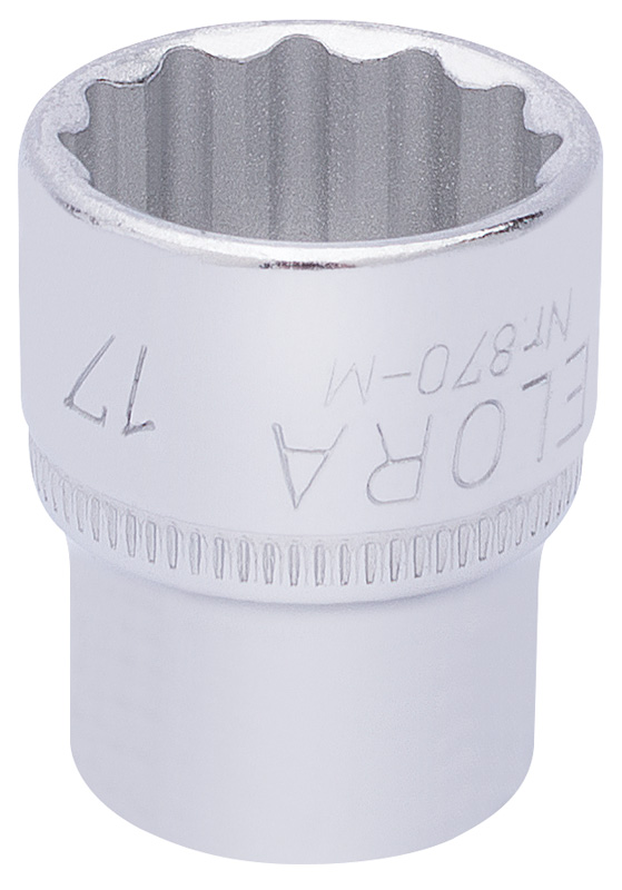 Draper Elora Bi-Hexagon Socket, 3/8