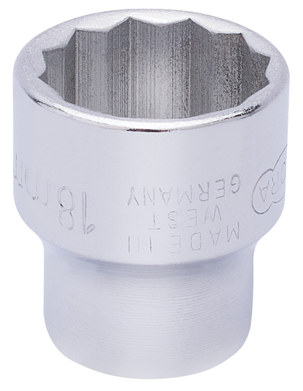 Draper Elora Bi-Hexagon Socket, 3/8