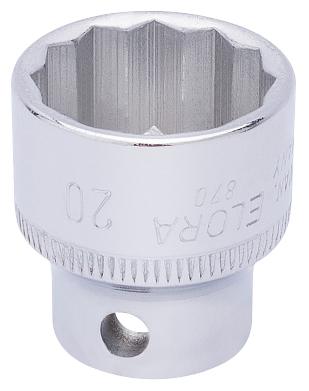 Draper 25961 Elora Bi-Hexagon Socket, 3/8