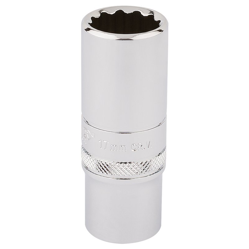 Draper 33013 HI-TORQÂ® 12 Point Deep Socket, 3/8