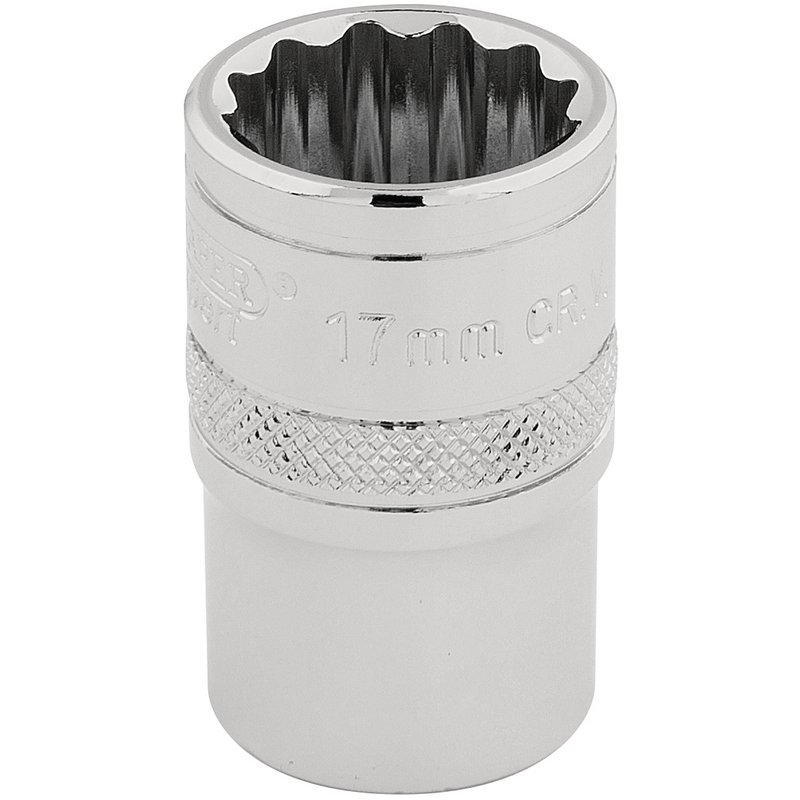 Draper 33167 HI-TORQÂ® 12 Point Socket, 1/2