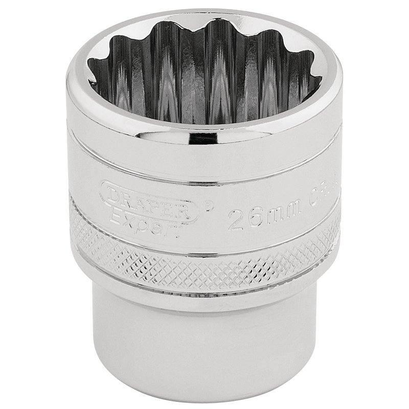 Draper 33441 HI-TORQÂ® 12 Point Socket, 1/2
