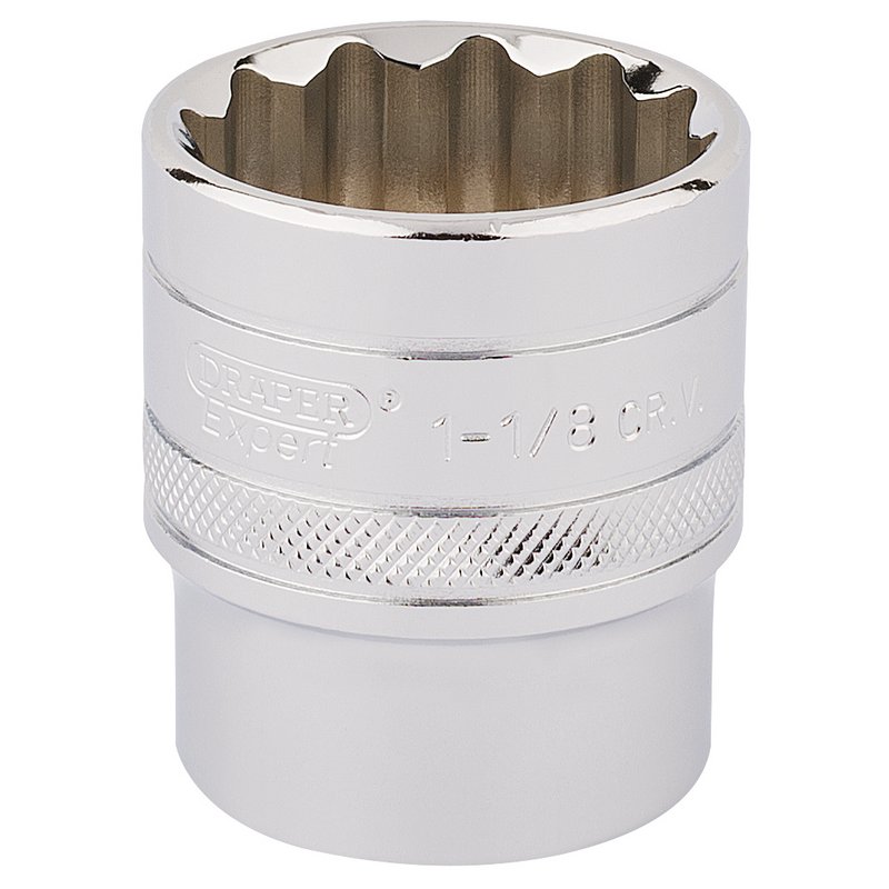 Draper 33727 HI-TORQÂ® 12 Point Socket, 1/2