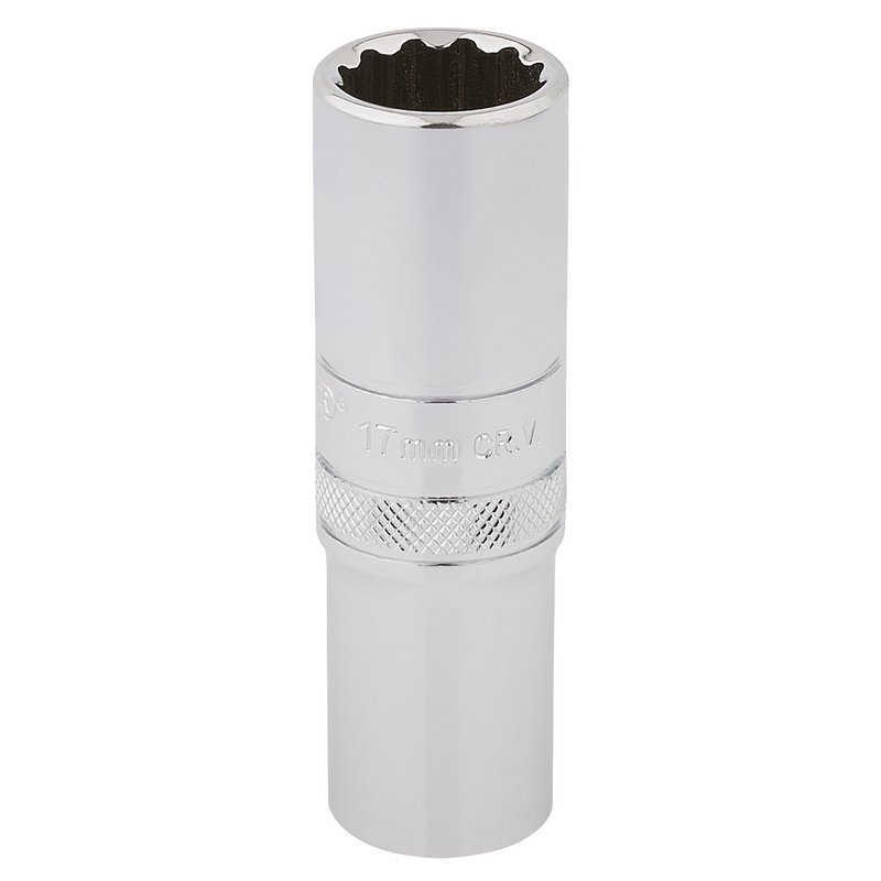 Draper 33735 HI-TORQÂ® 12 Point Deep Socket, 1/2