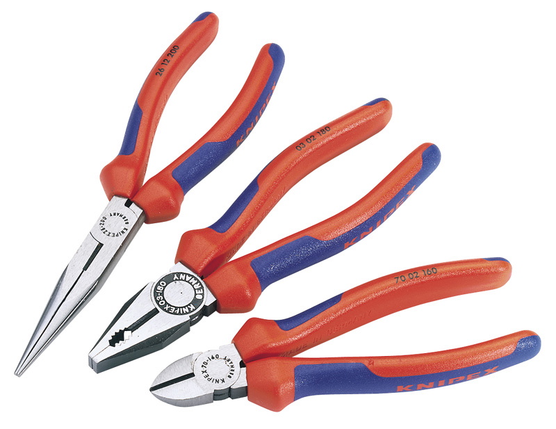 Draper 33778  Knipex 00 20 11 Pliers Assembly Pack (3 Piece)