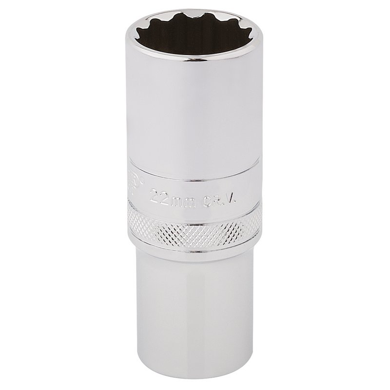 Draper 33788 HI-TORQÂ® 12 Point Deep Socket, 1/2