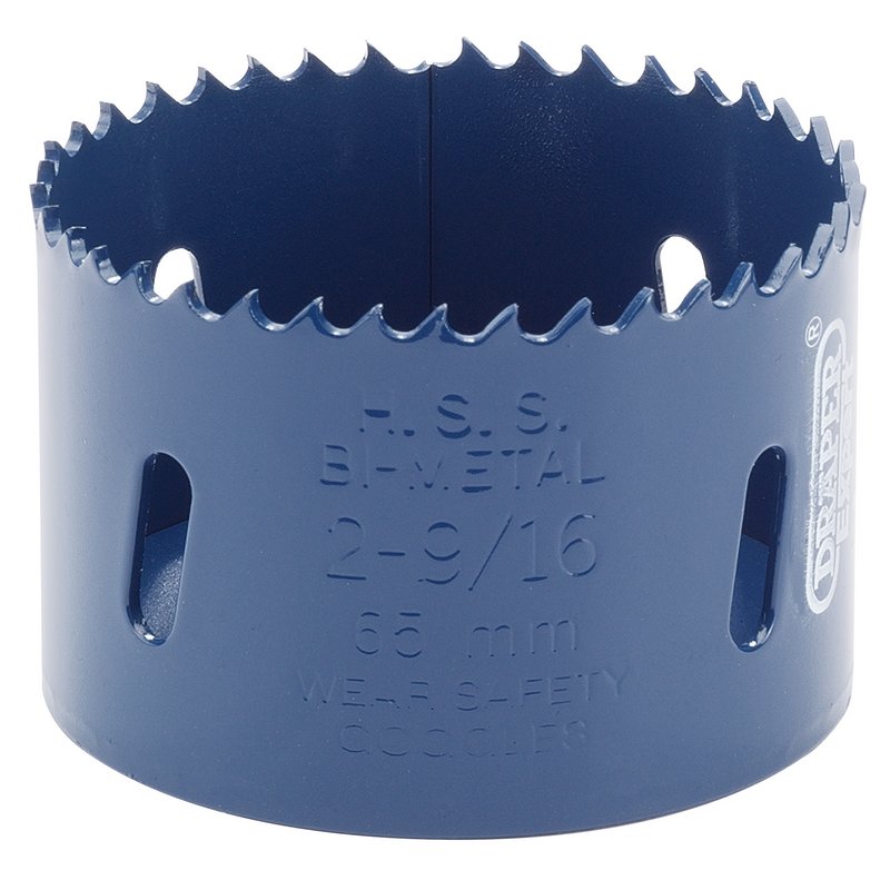 Draper 34765  HSS Bi-metal Holesaw Blade, 65mm