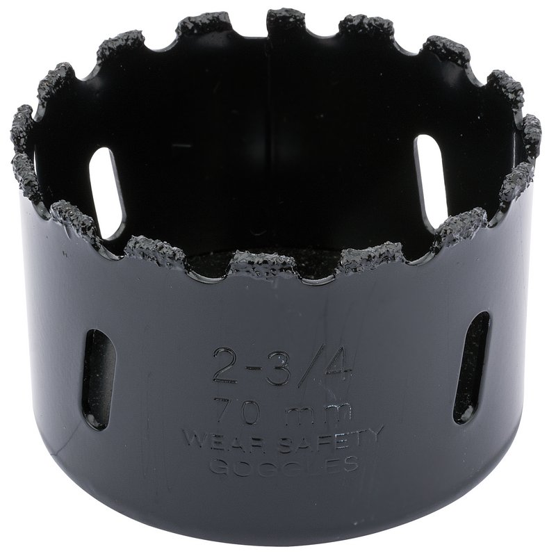 Draper 34952  Tungsten Carbide Grit Hole Saw, 70mm