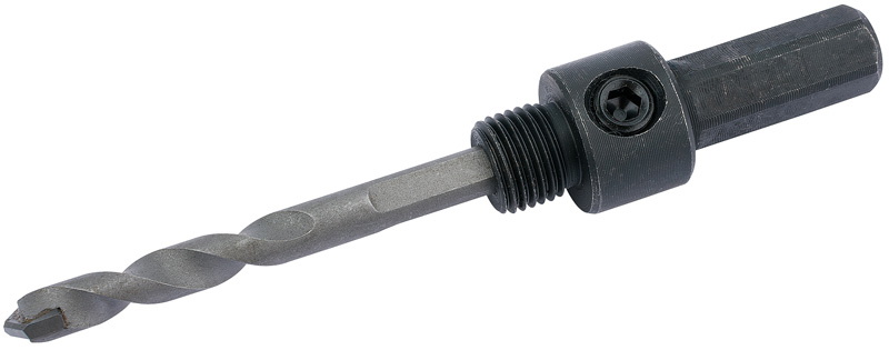 Draper 35343  Carbide Grit Arbor for 14-30mm Hole Saws, 5/16