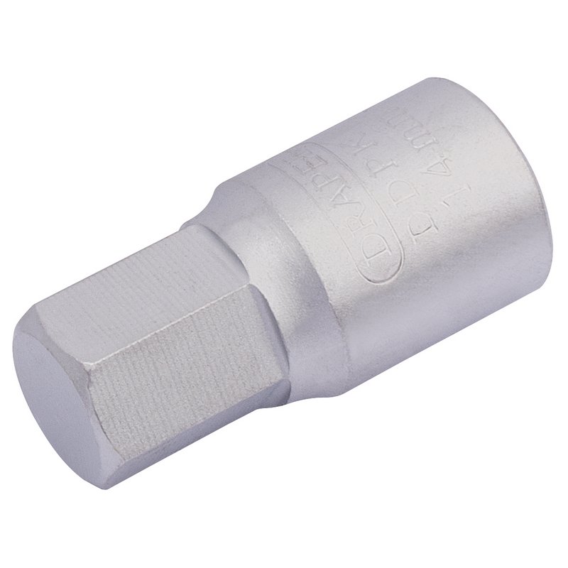 Draper 38327  Hexagon Drain Plug Key, 3/8 Sq. Dr., 14mm