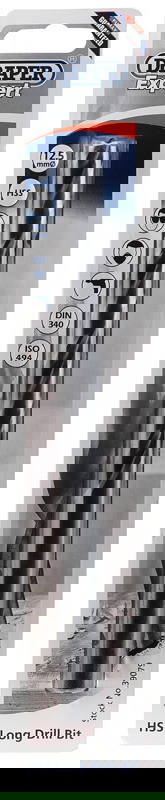 Draper 39079  HSS Extra Long Drill Bit, 12.5 x 200mm