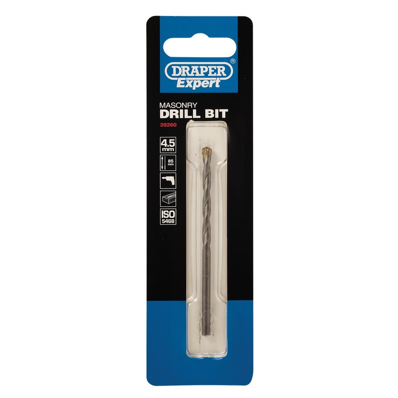 Draper Masonry Drill Bit, 4 x 85mm