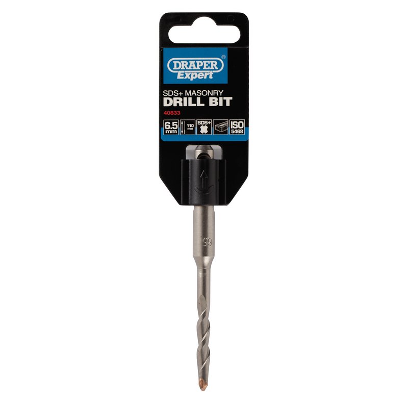 Draper 40833  SDS+ Masonry Drill Bit, 6.5 x 110mm