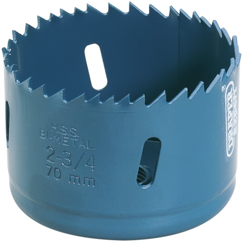 Draper 41087  HSS Bi-metal Holesaw Blade, 70mm