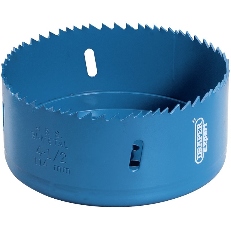 Draper 41095  HSS Bi-metal Holesaw Blade, 114mm