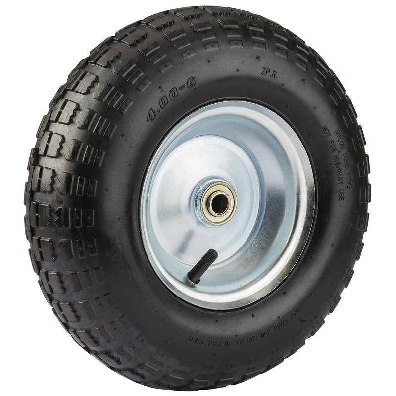 Draper Pneumatic Rubber Wheel, 320mm