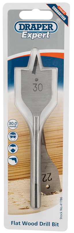 Draper Flat Wood Bit, 30mm