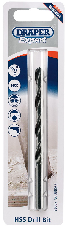 Draper HSS Drill Bit, 9/32