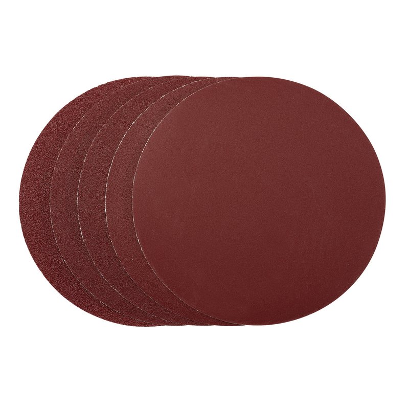 Draper Sanding Discs PSA, 200mm, Assorted Grit - Pack of 5,63265