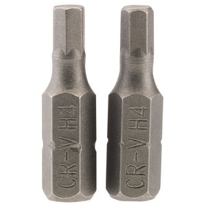 Draper 63982 Hexagonal Insert Bit 4mm 1/4