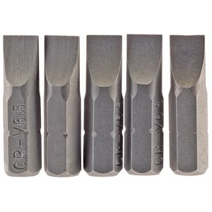 Draper 64012 Plain Slot Insert Bit 6.5mm 1/4