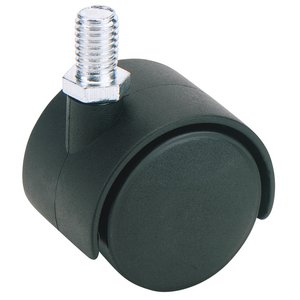 Draper 65464 Twin Nylon Bolt Castor 40mm 25kg SWL
