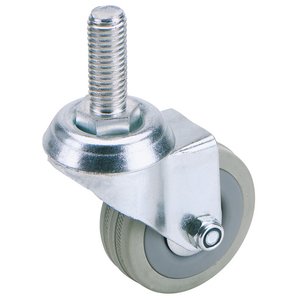 Draper 65470 Swivel Bolt Fixing Rubber Castor 50mm