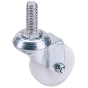 Draper 65494 Swivel Bolt Fixing Nylon Wheel 50mm 50kg