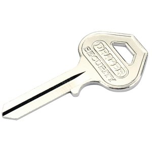 Draper 65713  Key Blank for 8307 and 8308 Series Padlocks - 40, 45, 50, 55 and 65mm