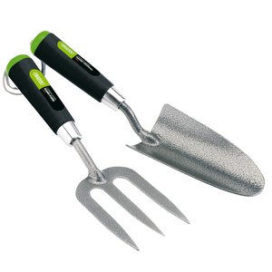 Draper 65960 Carbon Steel Hand Fork and Trowel Set 2 Piece
