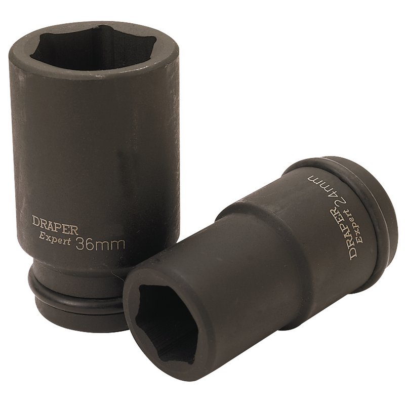 Draper 71883 HI-TORQÂ® 6 Point Deep Impact Socket, 3/4