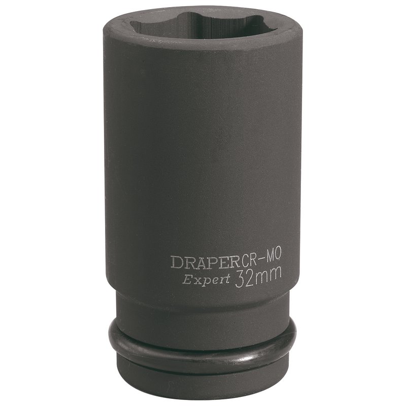 Draper 71924 HI-TORQÂ® 6 Point Deep Impact Socket, 3/4