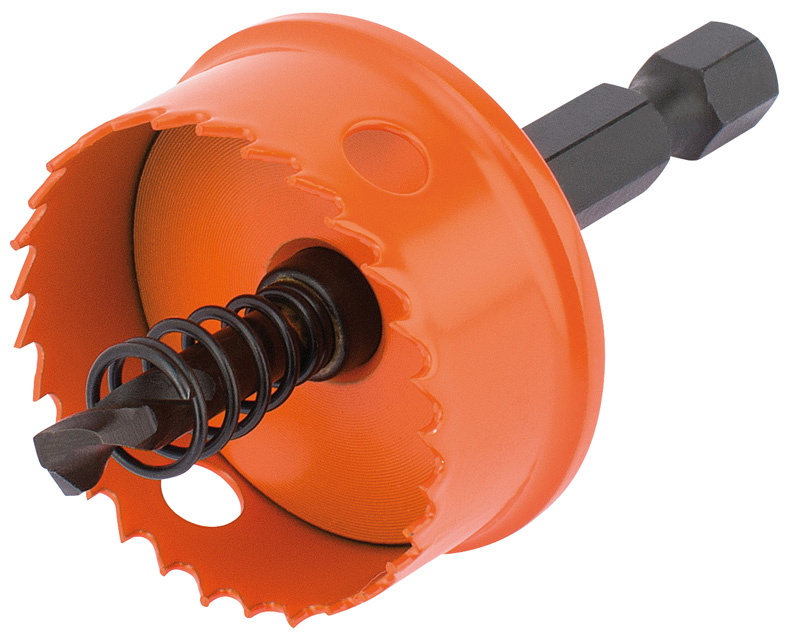 Draper 71982  Bi-Metal Hole Saw with Integrated Arbor, 30mm